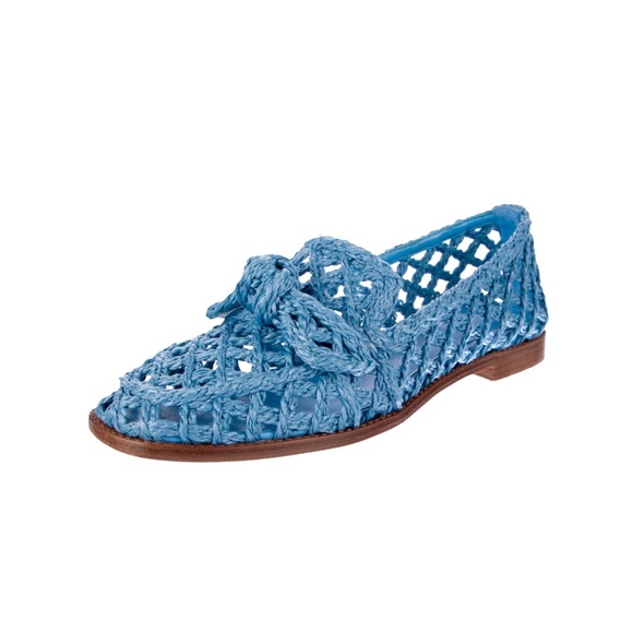 Alexandre Birman Clarita Raffia Flats - Picture 2 of 5